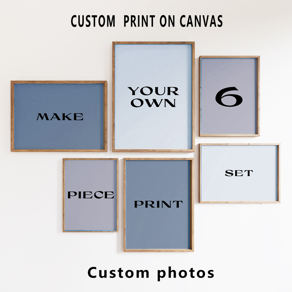 6pcs/set Custom Canvas Prints  - Photography Kit avis et prix