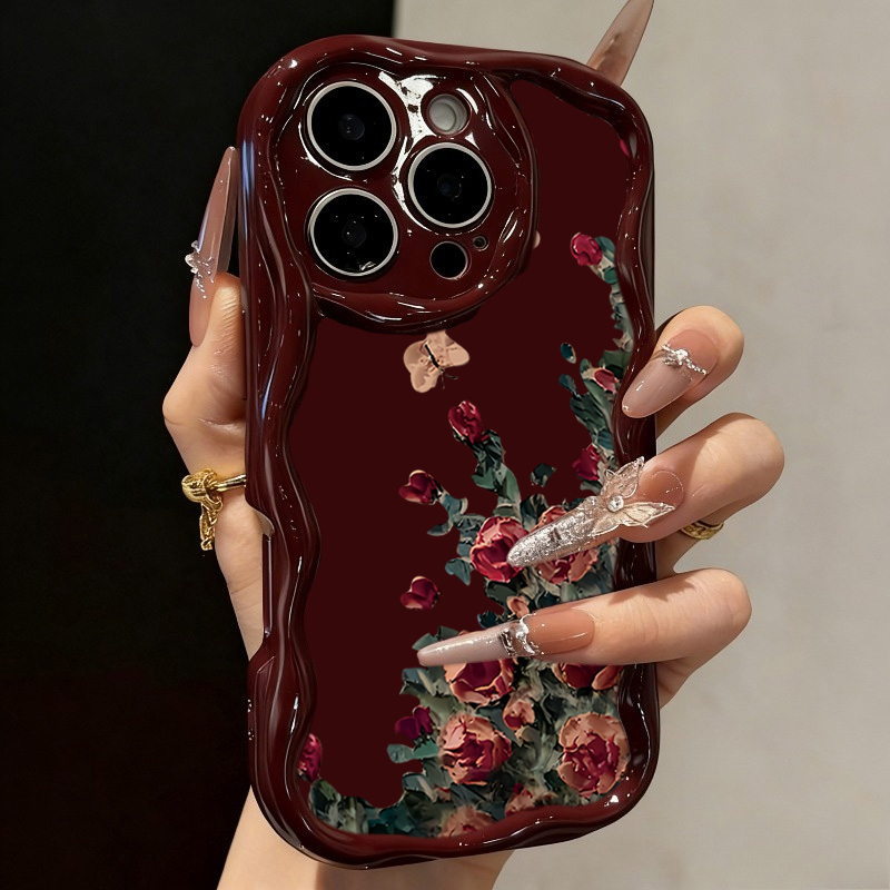Retro Oil Painting Flower Patt - Photography By avis et prix