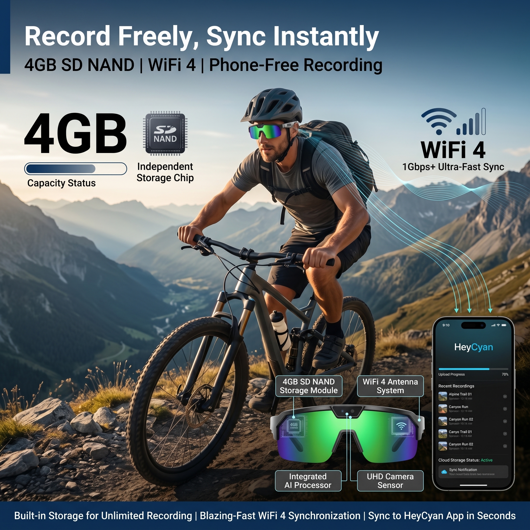 Smart Glasses with 4K HD Anti- - Photography Unit avis et prix
