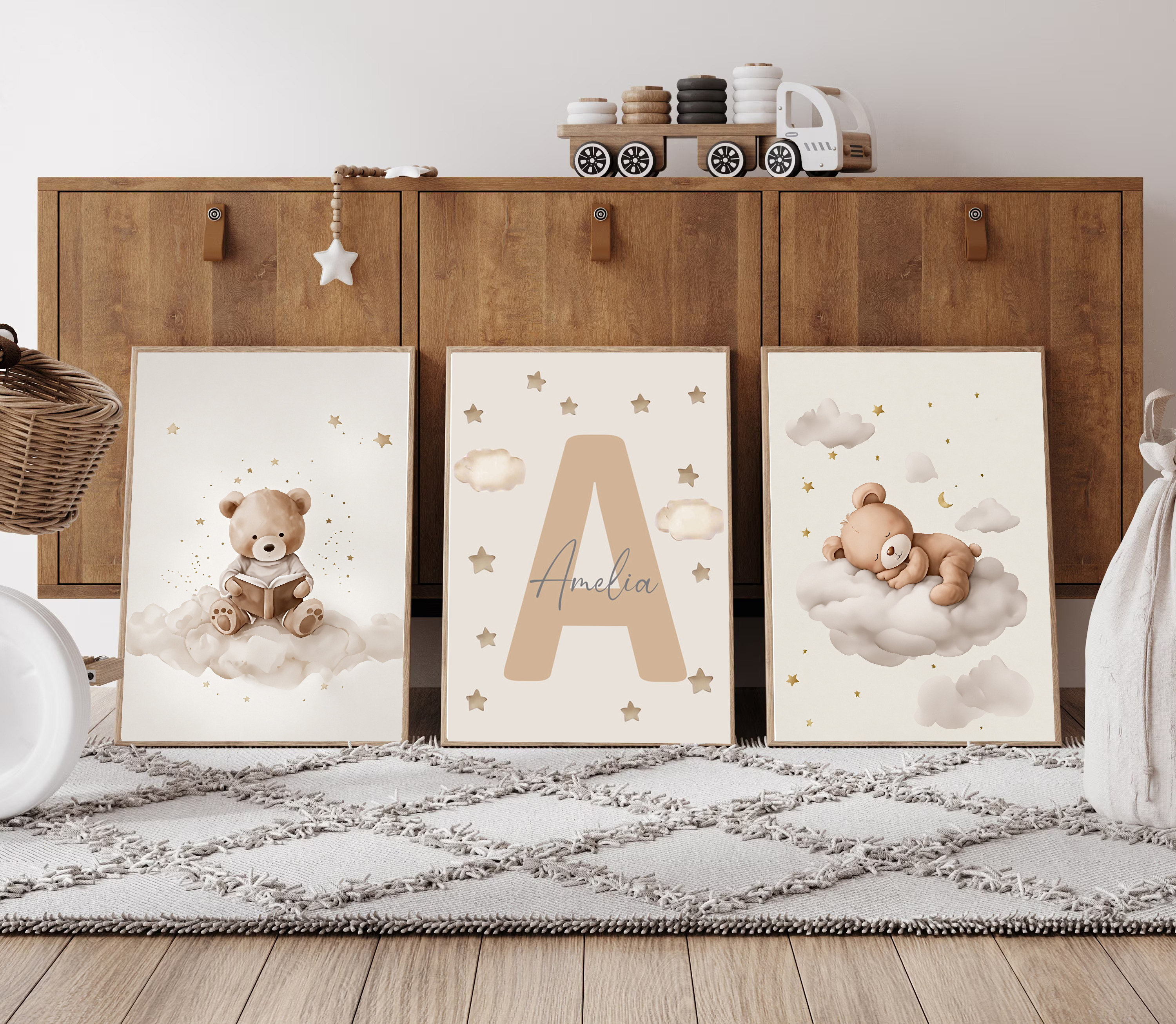 3pcs/set Bohemian Teddy Bear A - Photography Kit avis et prix