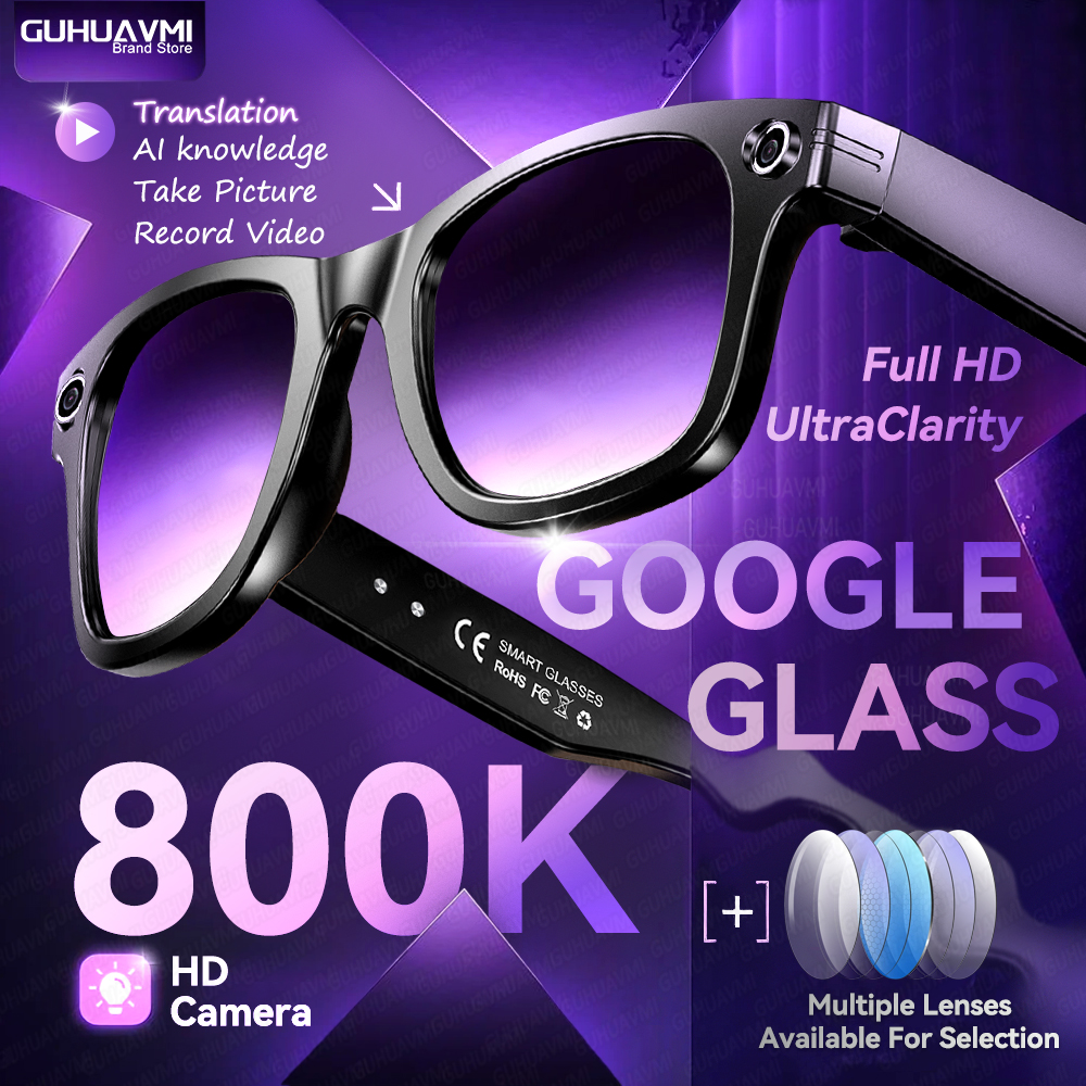 AI Smart Glasses with 8MP Came - Photography Unit avis et prix