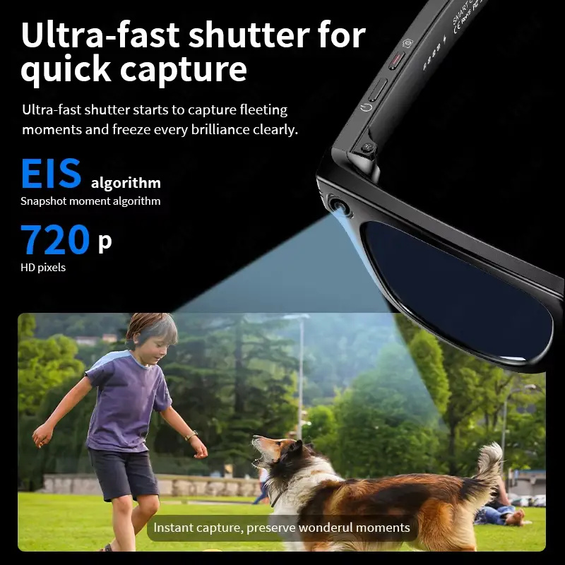 AI Smart Glasses with 8MP Came - Photography Unit avis et prix