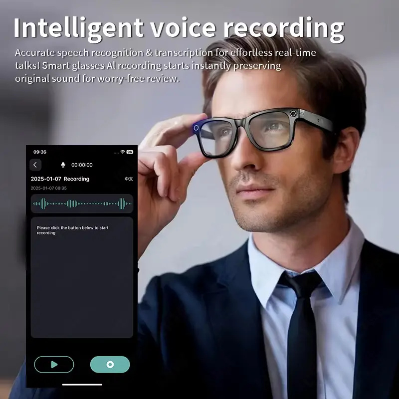 AI Smart Glasses with 8MP Came - Photography Unit avis et prix